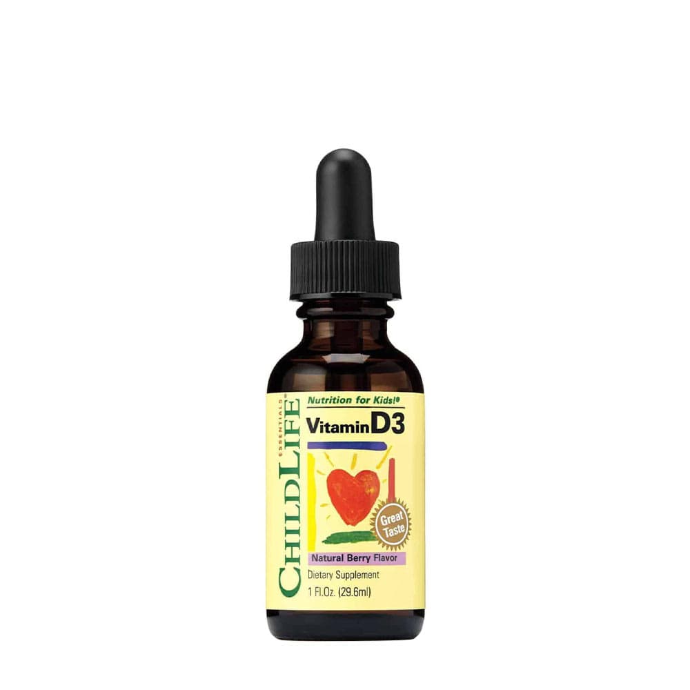 Child Life - Vitamin D3 500IU, vloeibaar 30 ml – Child Life verpakking