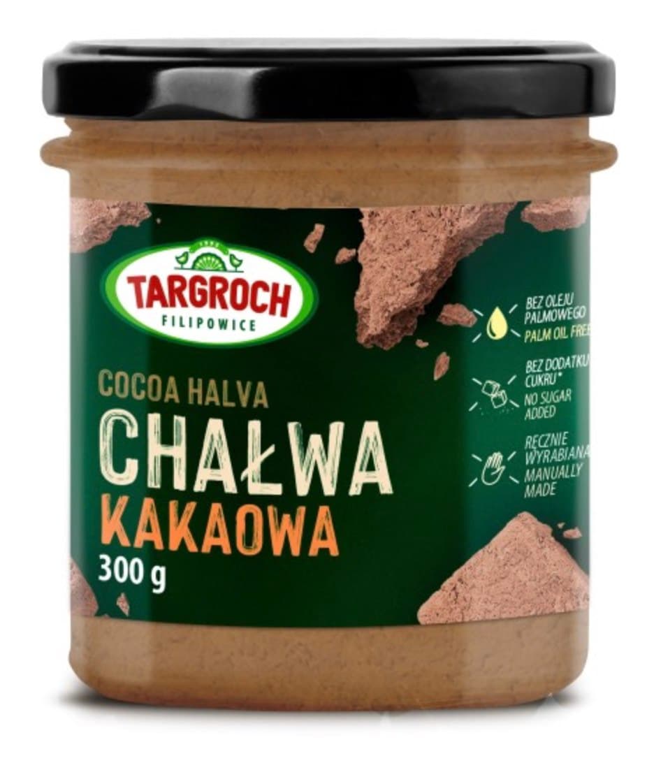 Targroch Chałwa cacao sans sucre 300 g – Targroch emballage