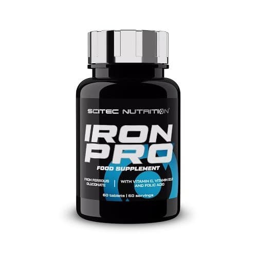 Scitec Nutrition - Iron Pro - 60 comprimidos – empaque