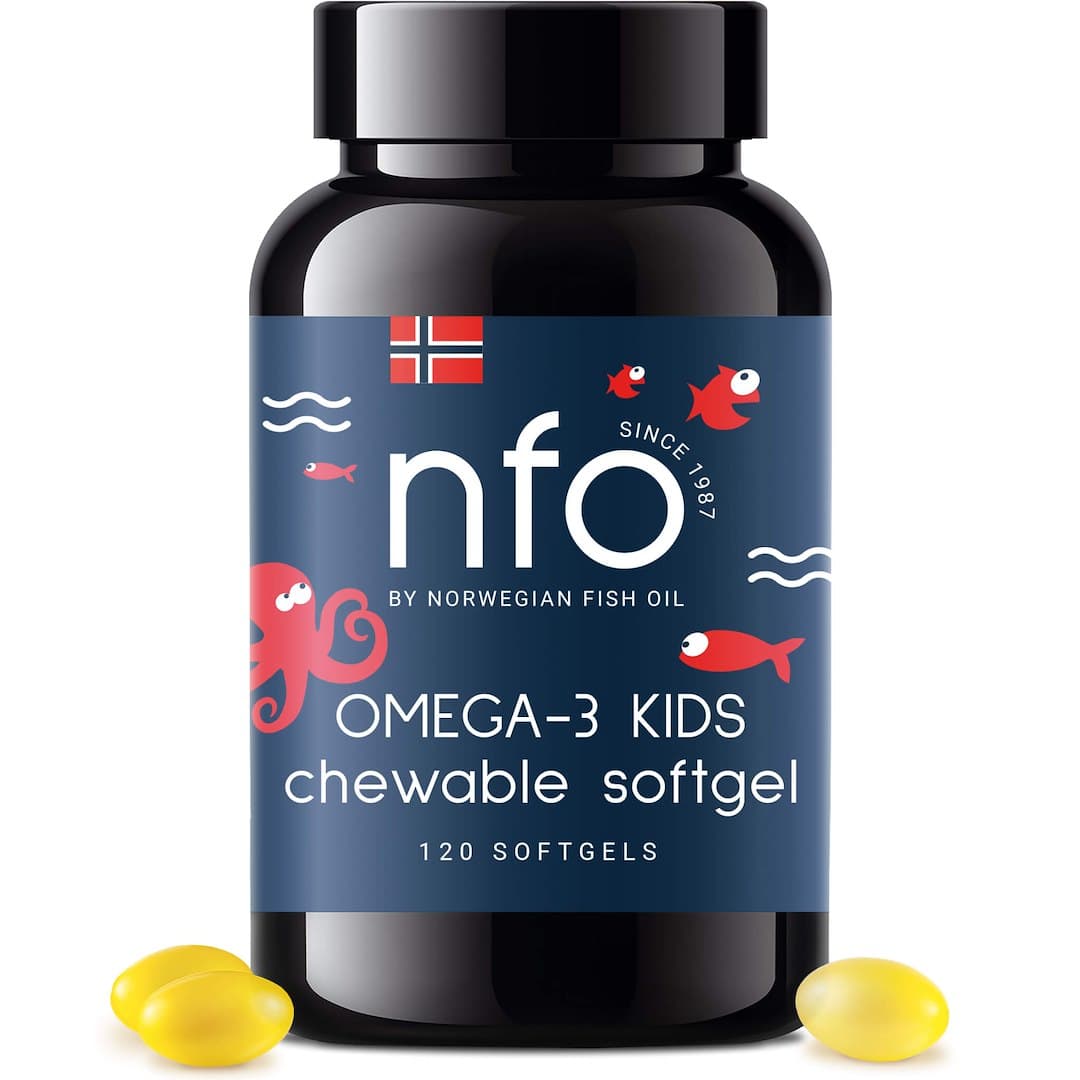 NFO Omega-3 Kids - 120 capsules – NFO packaging