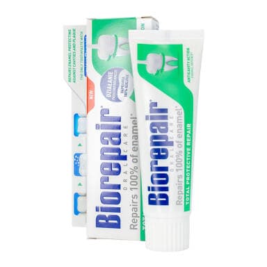 Biorepair Vollschutz Zahnpasta ohne Fluor 75 ml – Biorepair Verpackung