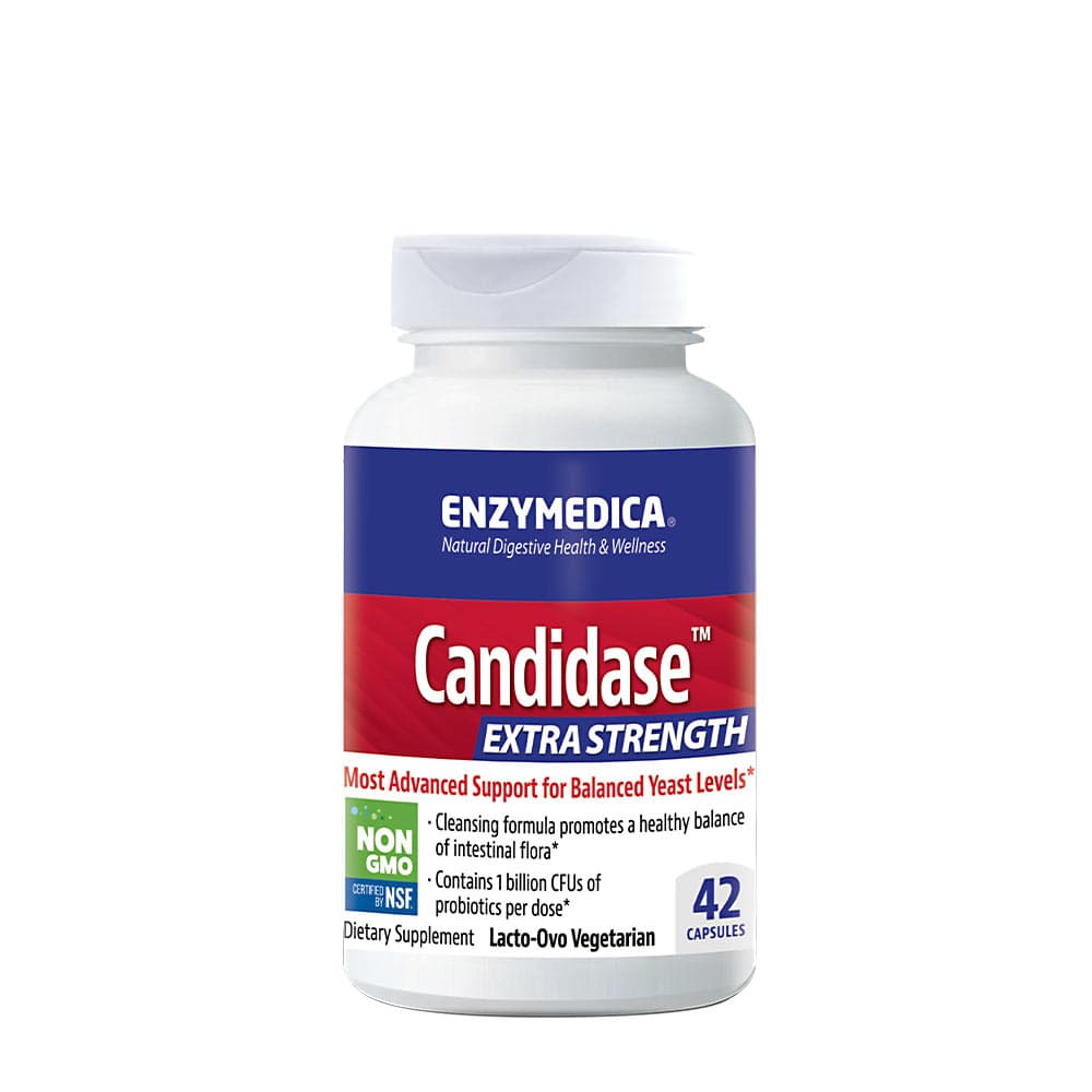 Enzymedica Candidase Extra Strength 42 capsules – Enzymedica verpakking