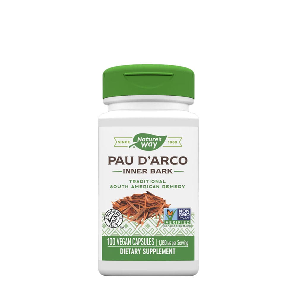 Nature's Way - Pau D'Arco Inner Bark - 180 kapslar – Nature's Way förpackning
