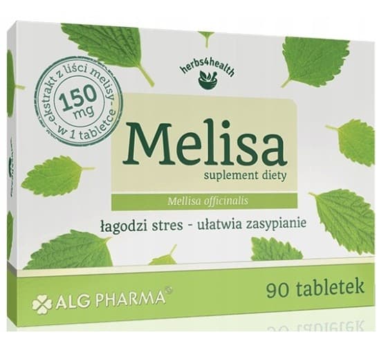 Alg Pharma Melisa 90 Tabletten – Alg Pharma Verpackung