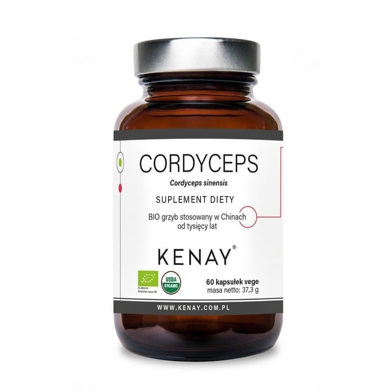 Kenay - Cordyceps - 60 cápsulas – Kenay packaging