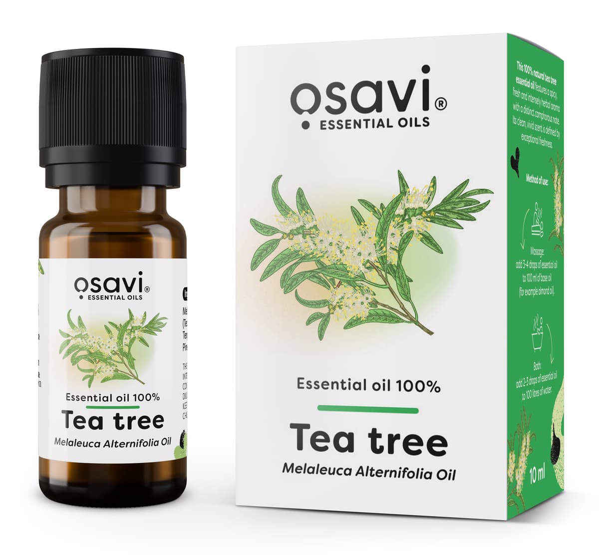 Osavi - Äkta Eterisk Olja 100%, Tea Tree
