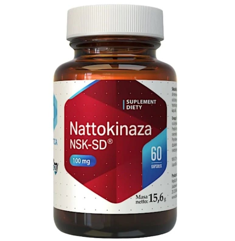 Hepatica - Nattokinase Nsk Sd - 60 kapslar – Hepatica förpackning