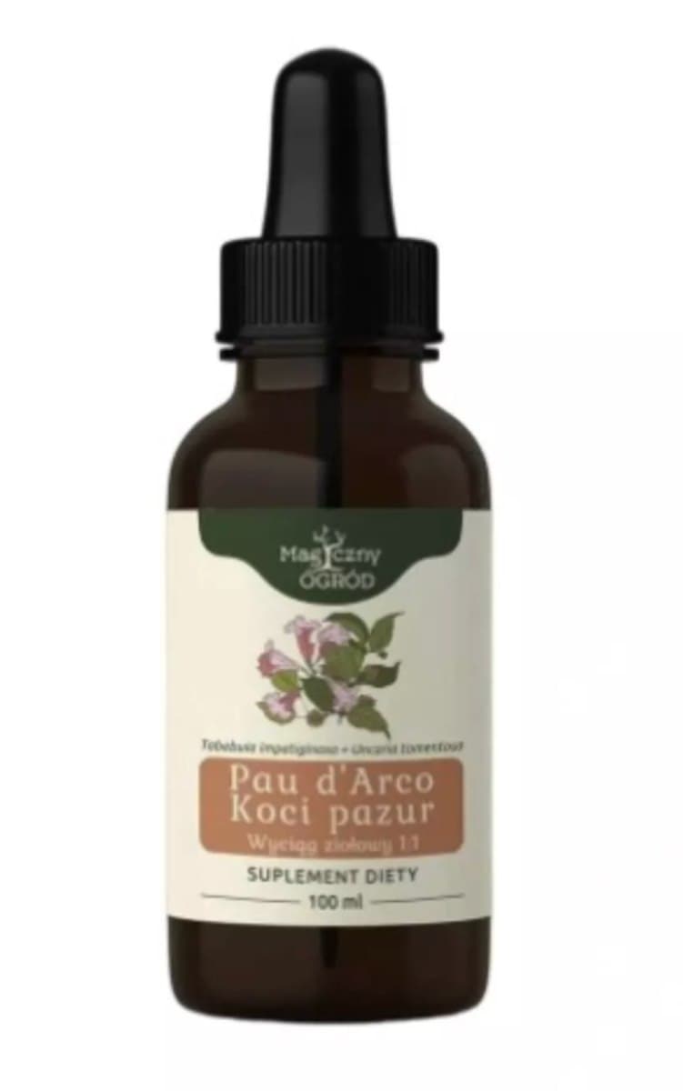 Nanga - Pau d'Arco Cat's Claw Extract - 100 ml – NANGA förpackning