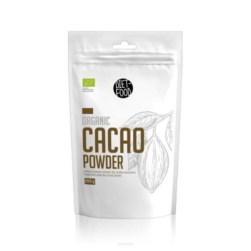 Diet Food Kakao mielone Bio 200 g – Diet-Food packaging