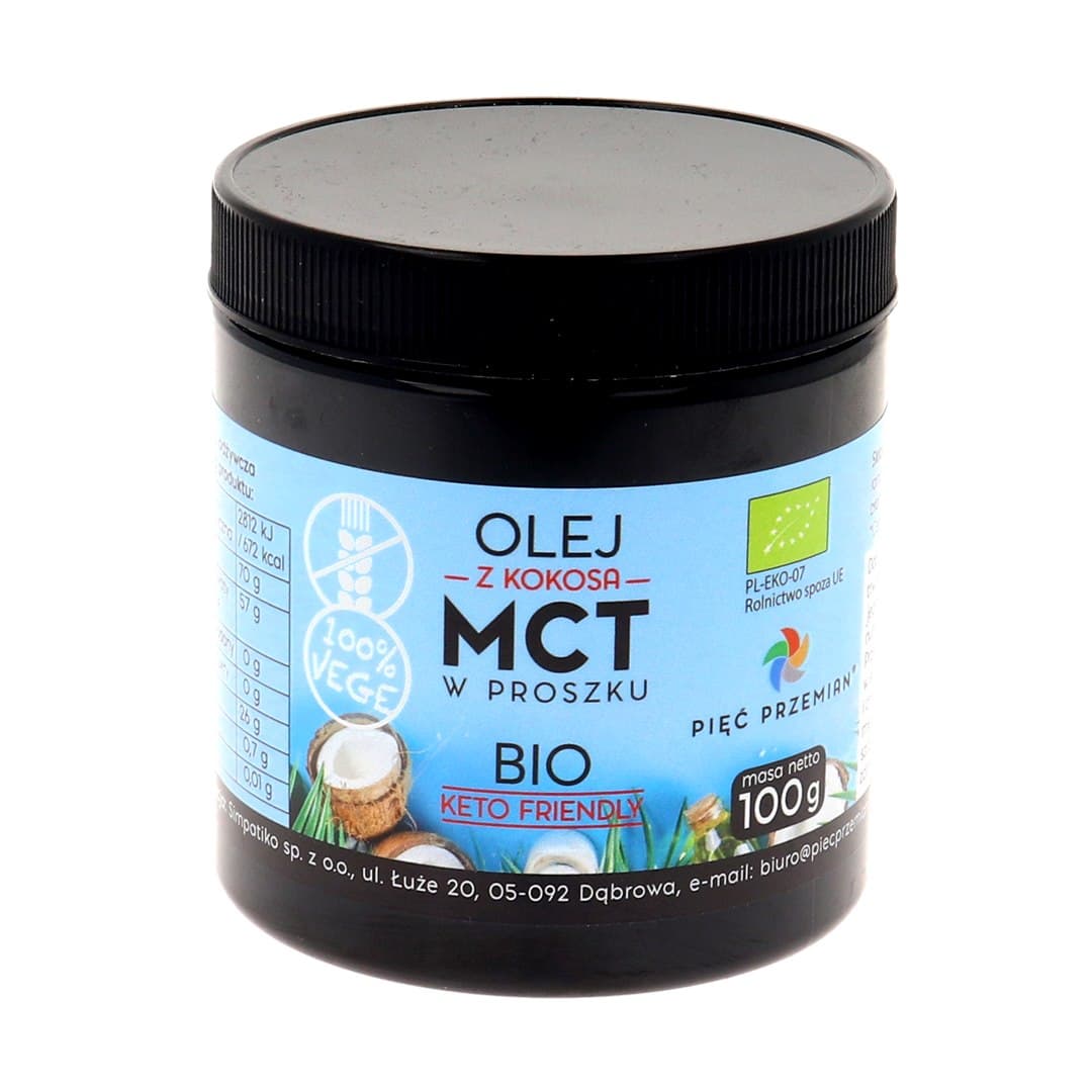 Pięć Przemian - Pó de Óleo de Coco MCT