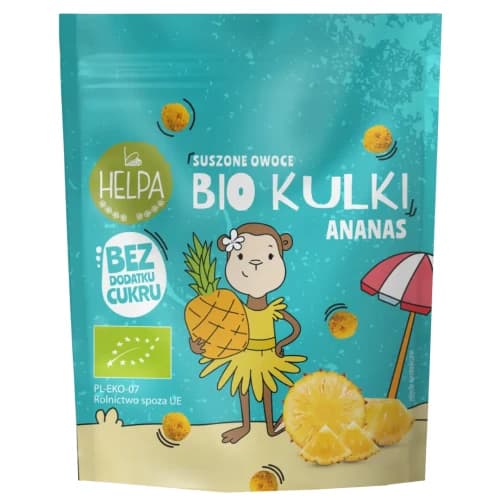Helpa BIO Kulki Ananas 50 g – helpa emballage
