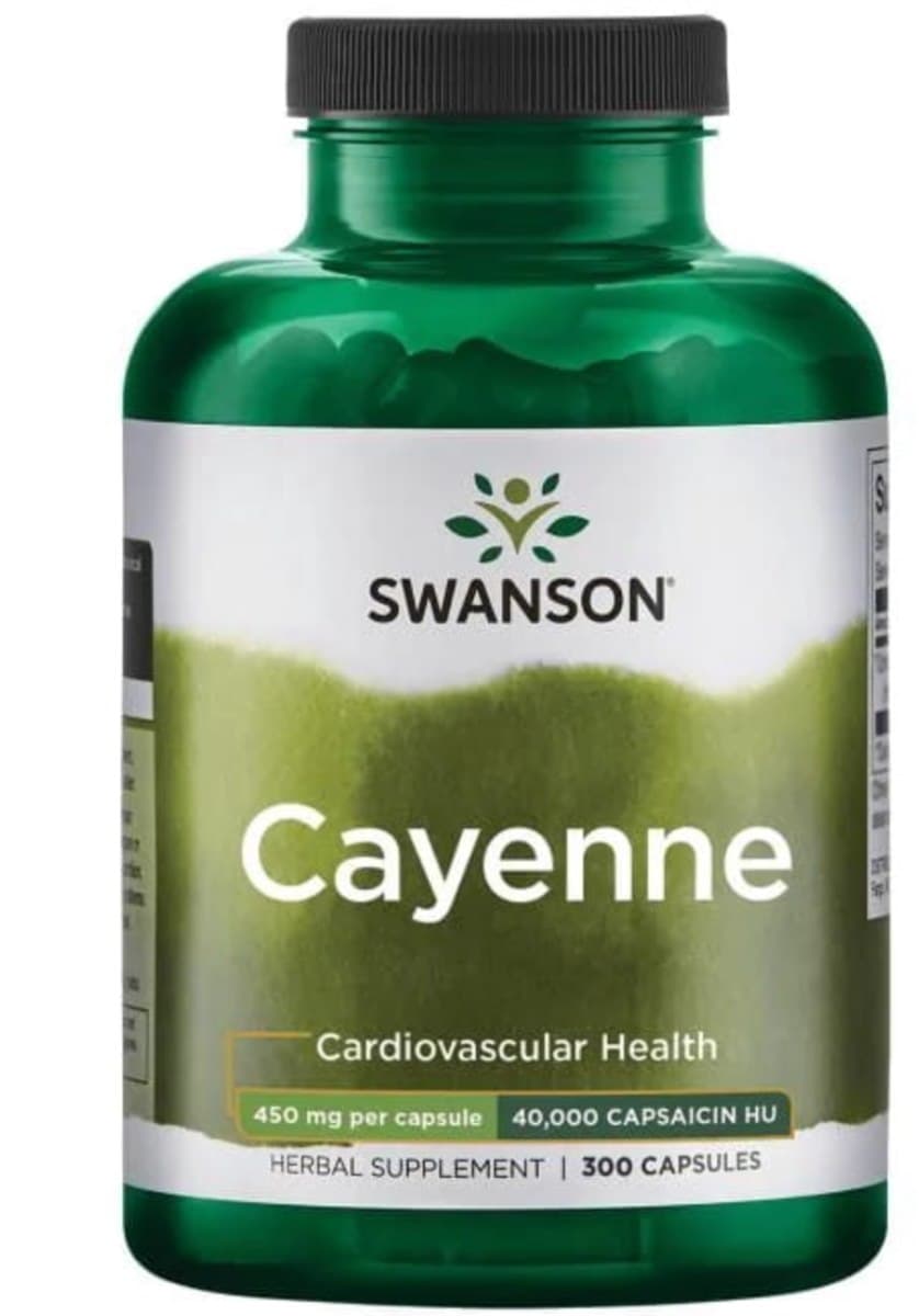 Swanson - Cayenne - 300 kapsler – Swanson emballage