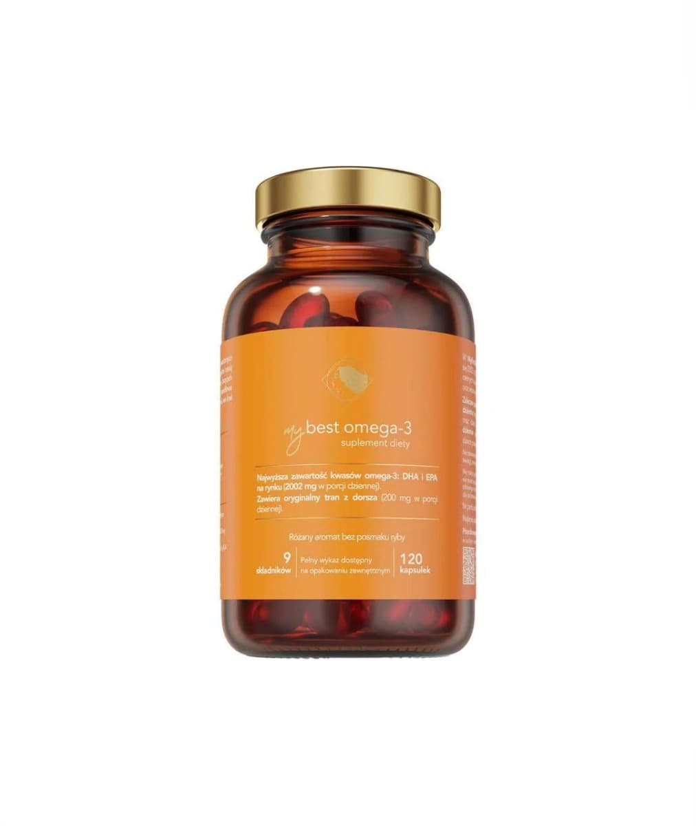 MyBestPharm MyBestOmega-3 120 Kapseln – MyBestPharm Verpackung