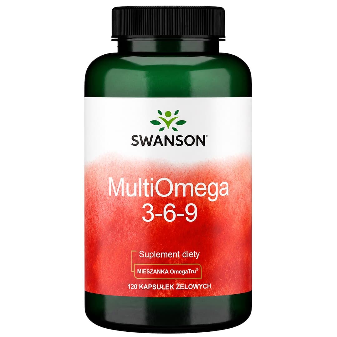 Swanson Multiomega 3-6-9 120 mjuka kapslar – Swanson förpackning