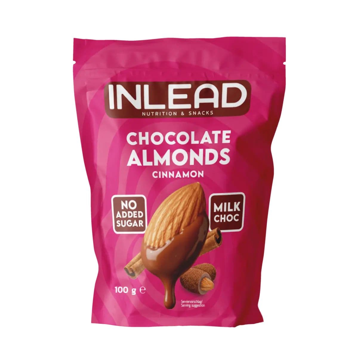 Inlead - Chocolate Almonds - White Chocolate Coconut, 100 g
