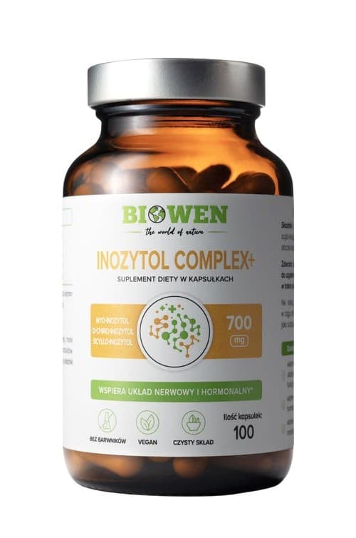 Biowen - Inositol Complex+ - 100 capsules – Biowen packaging