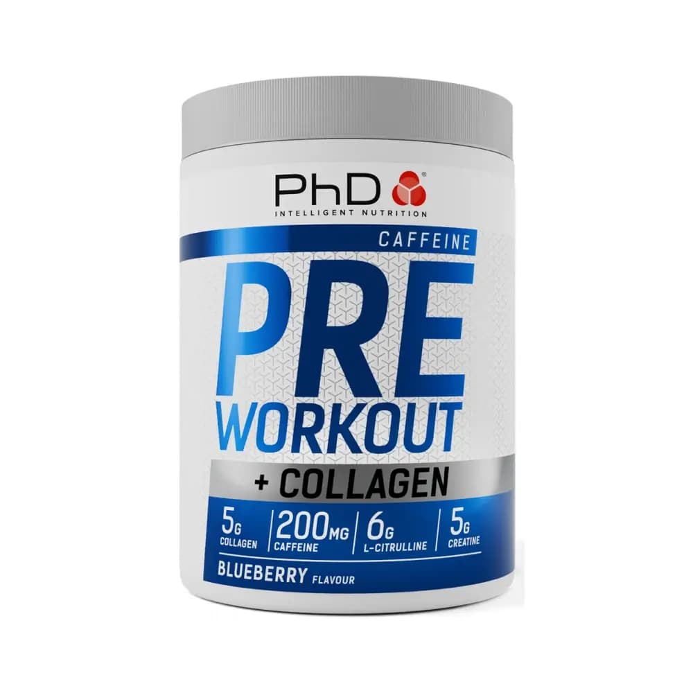 PhD Pre-Workout + Collagen Blueberry – PhD opakowanie