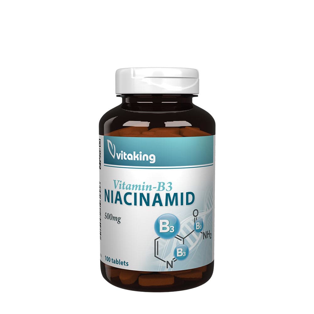 Vitaking - B3 Niacinamide - 100 Tabletten