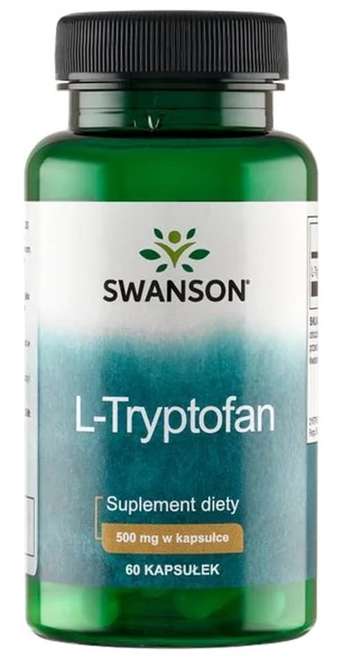 Swanson L-Tryptophan 500 mg - 60 Kapseln – Swanson packaging