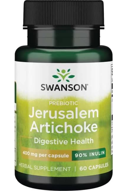 Swanson Prebiotic Jerusalem Artichoke 400 mg - 60 Kapseln