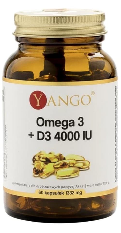 Yango - Omega 3+D3 (4000IU - 60 capsules)