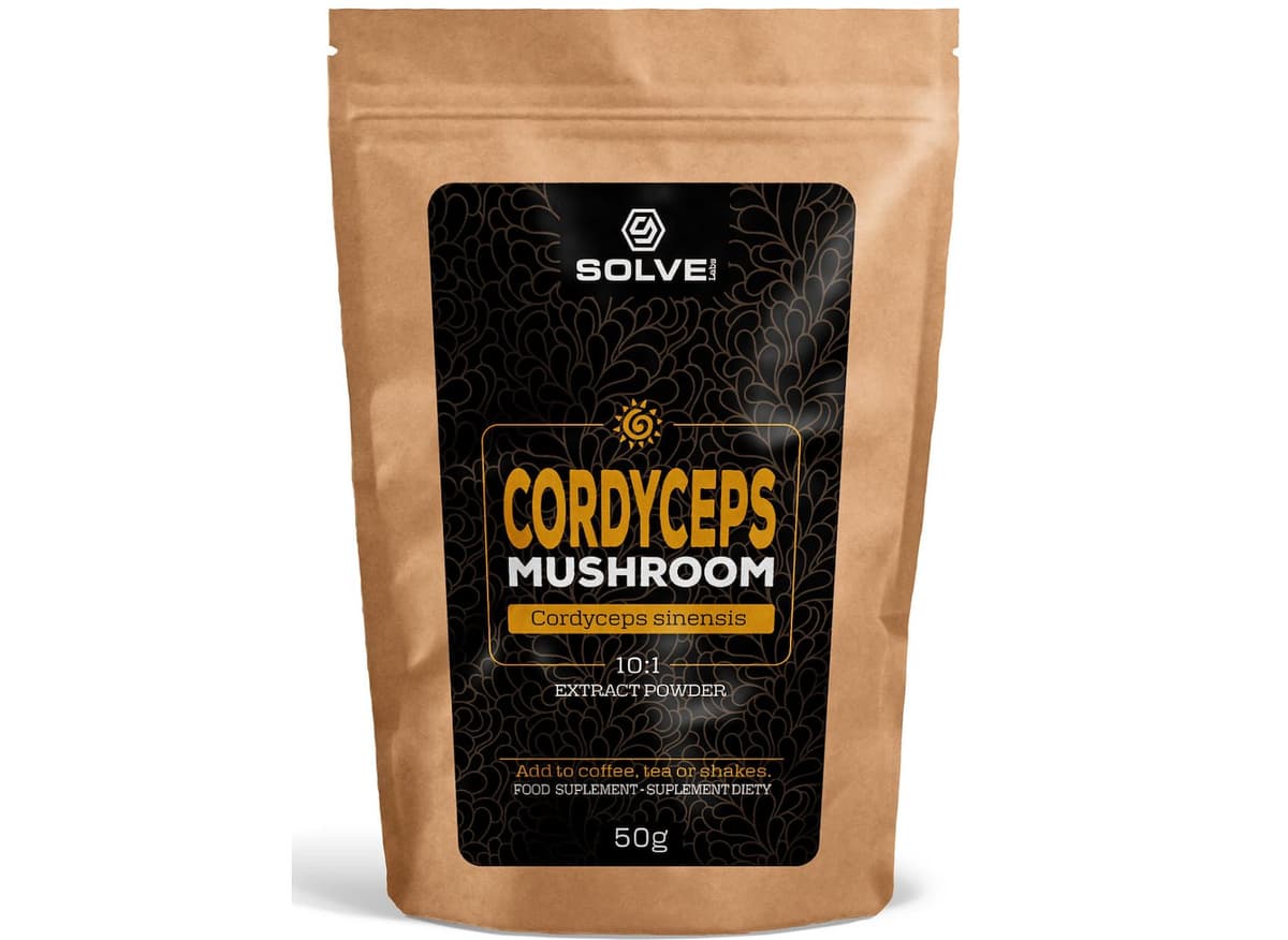 SOLVE Labs - Cordyceps (Cordyceps Sinensis) 10:1 – SOLVE Labs packaging