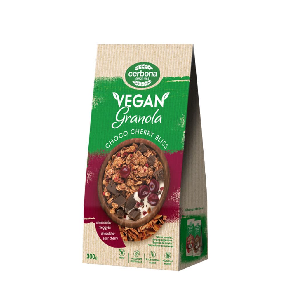 Cerbona - Vegan Cocoa Cherry Granola - 300g