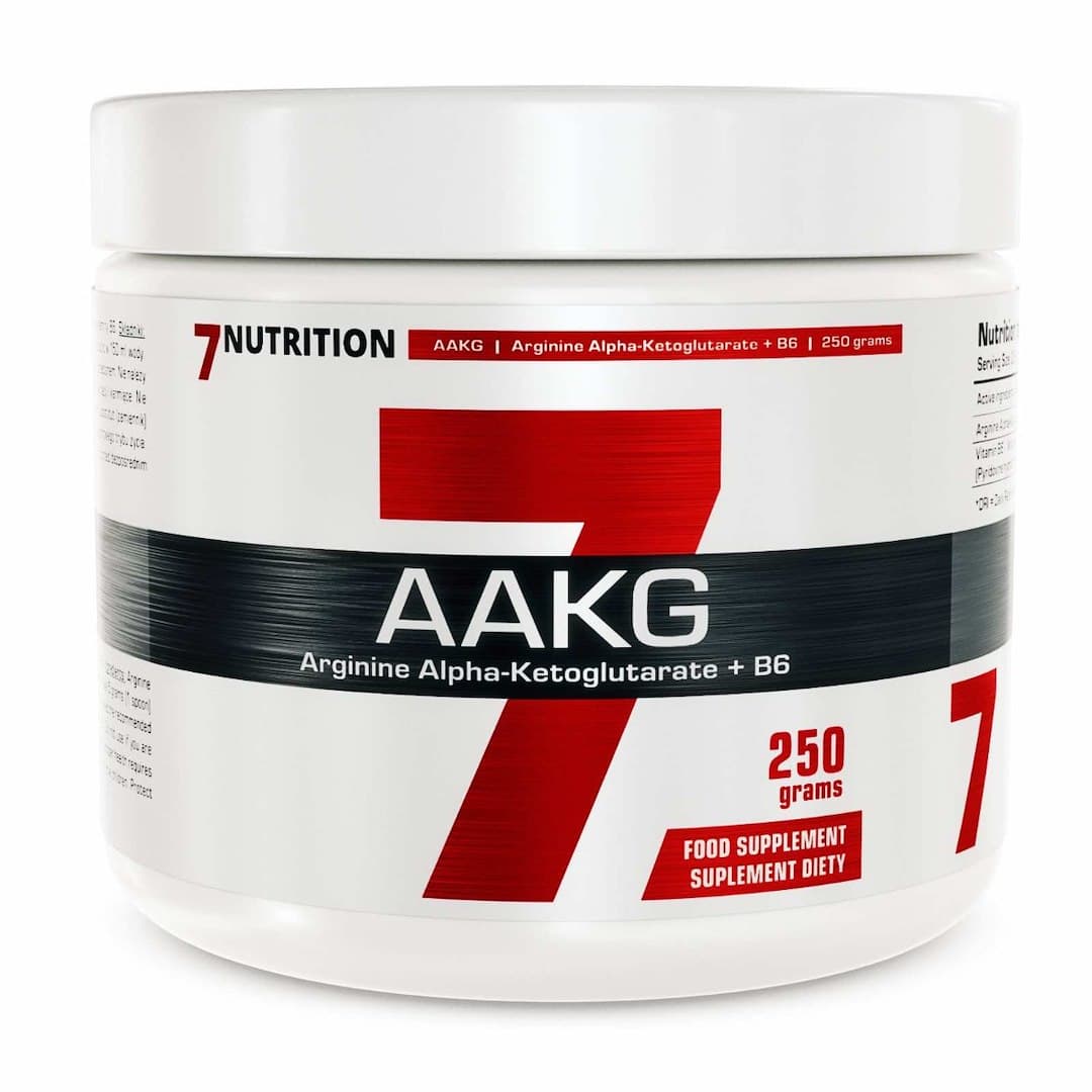 7Nutrition AAKG Pulver 250g – 7 Nutrition Verpackung