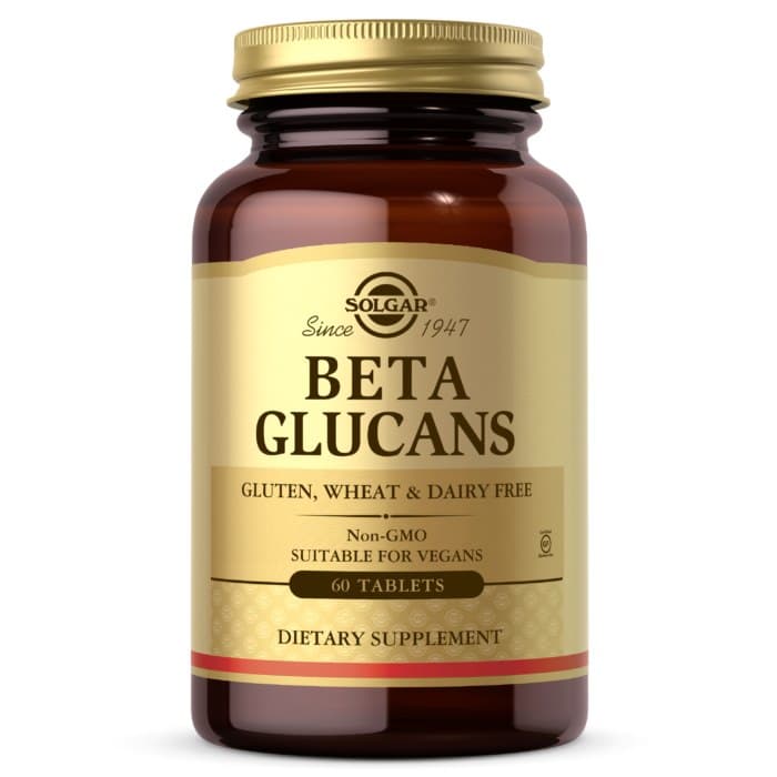 Solgar - Beta Glucans - Beta-1,3-D-Glukan (60 tabletter)