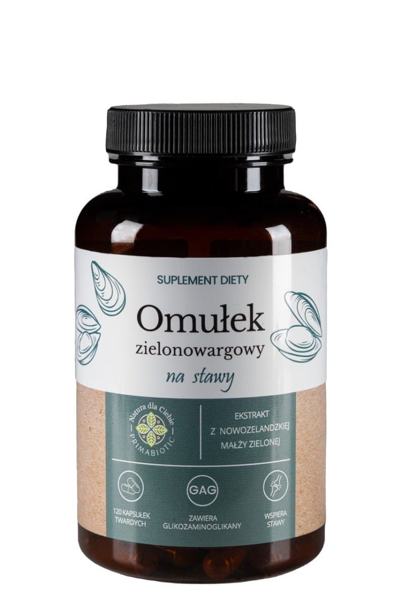 Primabiotic Omułek zielonowargowy 120 capsule | Prima Zdrowie