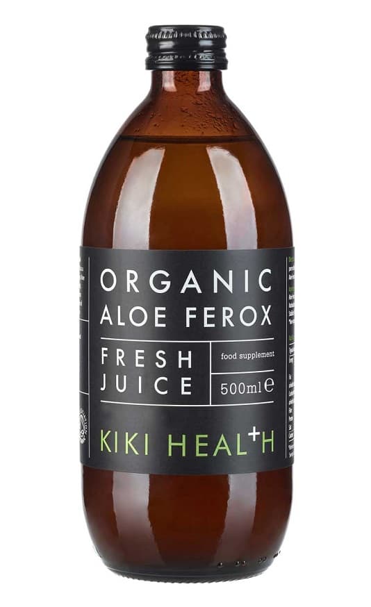 Kiki Health - Organic Aloe Ferox Fresh Juice 500ml – Kiki Health verpakking