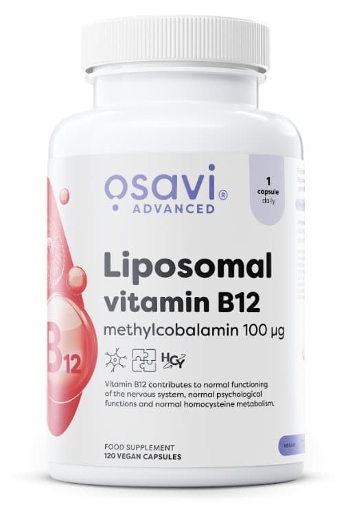 Osavi - Liposomal Vitamin B12 Methylcobalamin 100mcg – Osavi förpackning