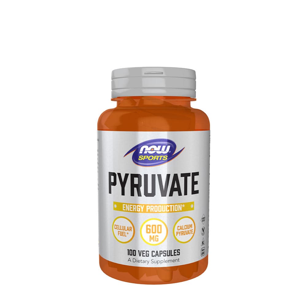 NOW Foods Pyruvate 1643 mg – 100 kapsułek roślinnych