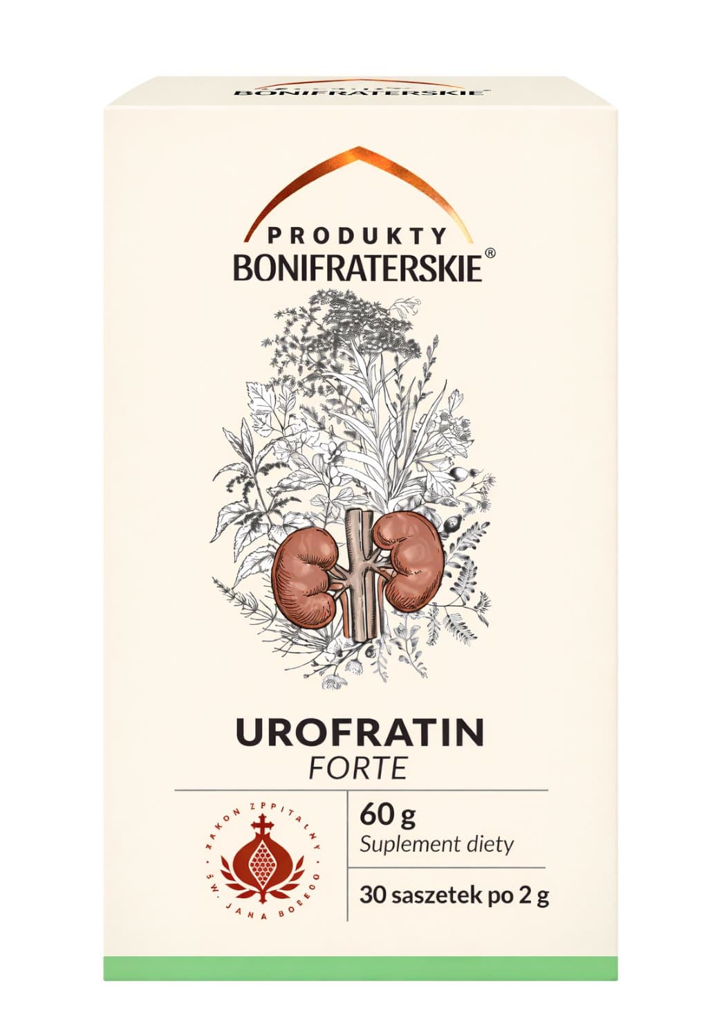Produkty Bonifraterskie - Urofratin Forte - 60 g