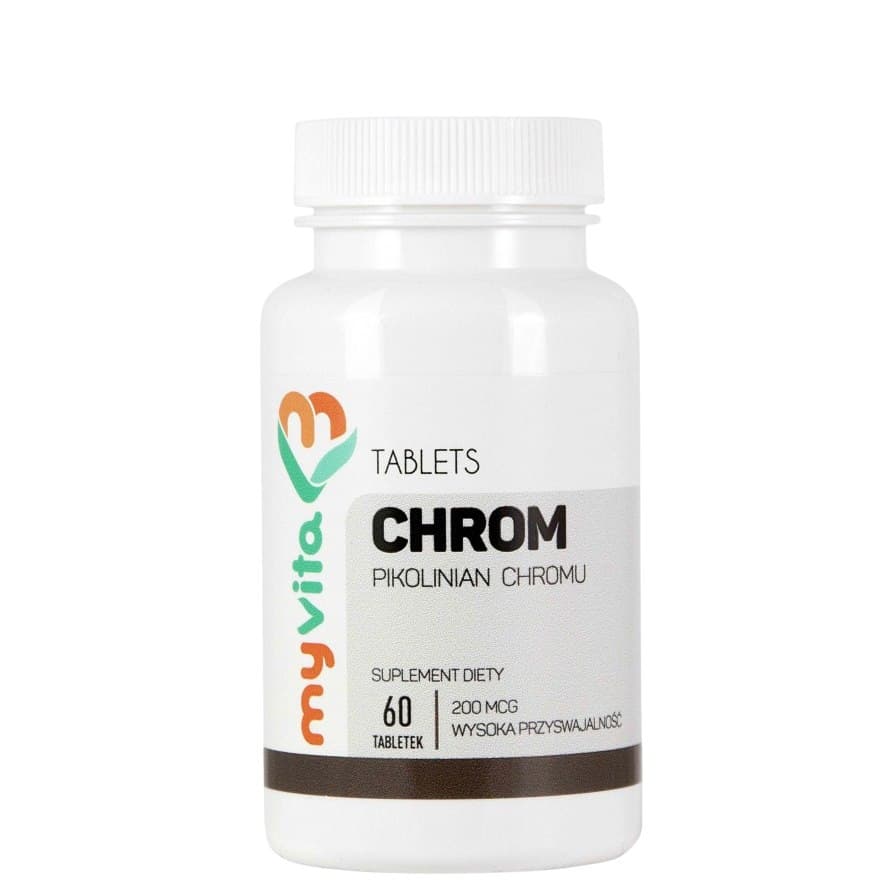 MyVita - Chromium Picolinate 200mcg – MyVita packaging