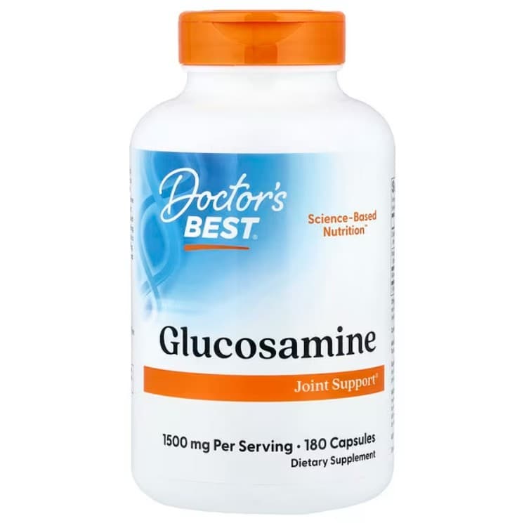 Doctor's Best - Glucosamine - 180 kapsułek – Doctor's Best opakowanie