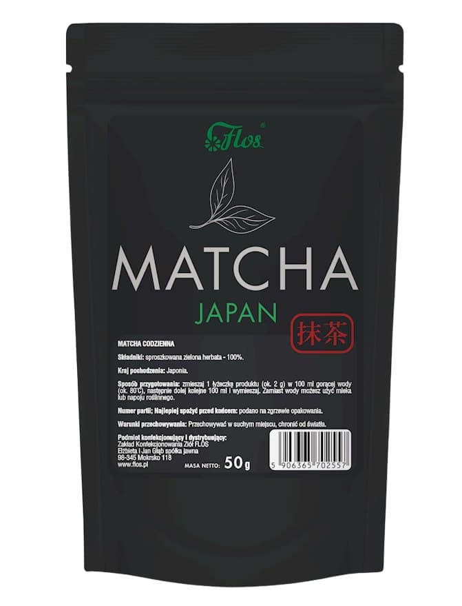 Flos - Matcha Japan - 50g – Flos packaging
