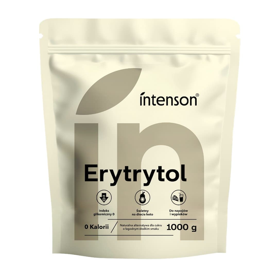 Intenson - Erythritol, sukkerfrit sødemiddel – emballage