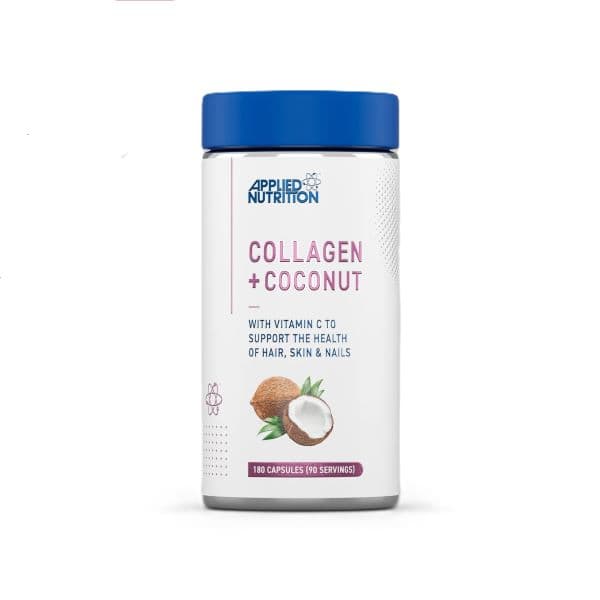 Applied Nutrition - Collagen + Coconut - 180 kapslar – Applied Nutrition förpackning