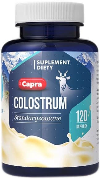 Capra - Hepatica - Colostrum - 120 capsules – Capra packaging