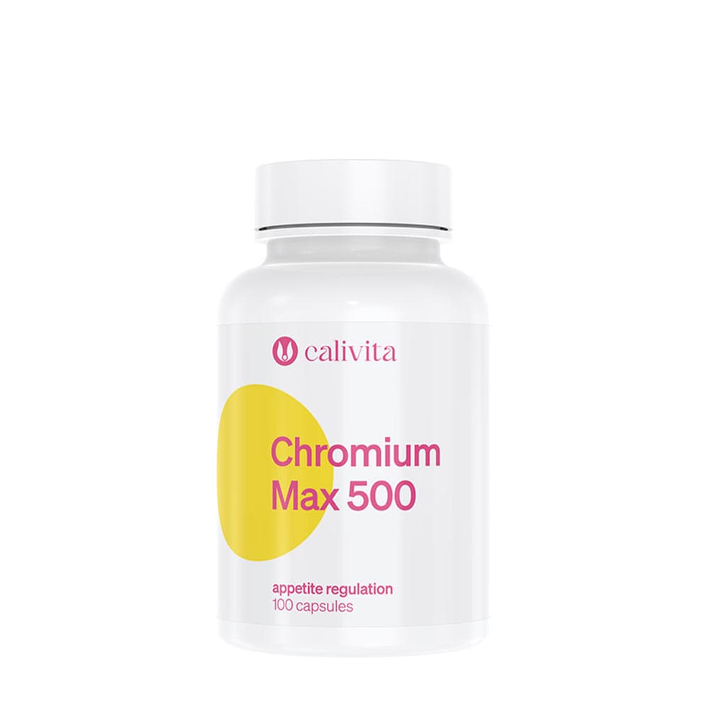 CaliVita Chromium Max 500 - 100 Capsules – CaliVita packaging