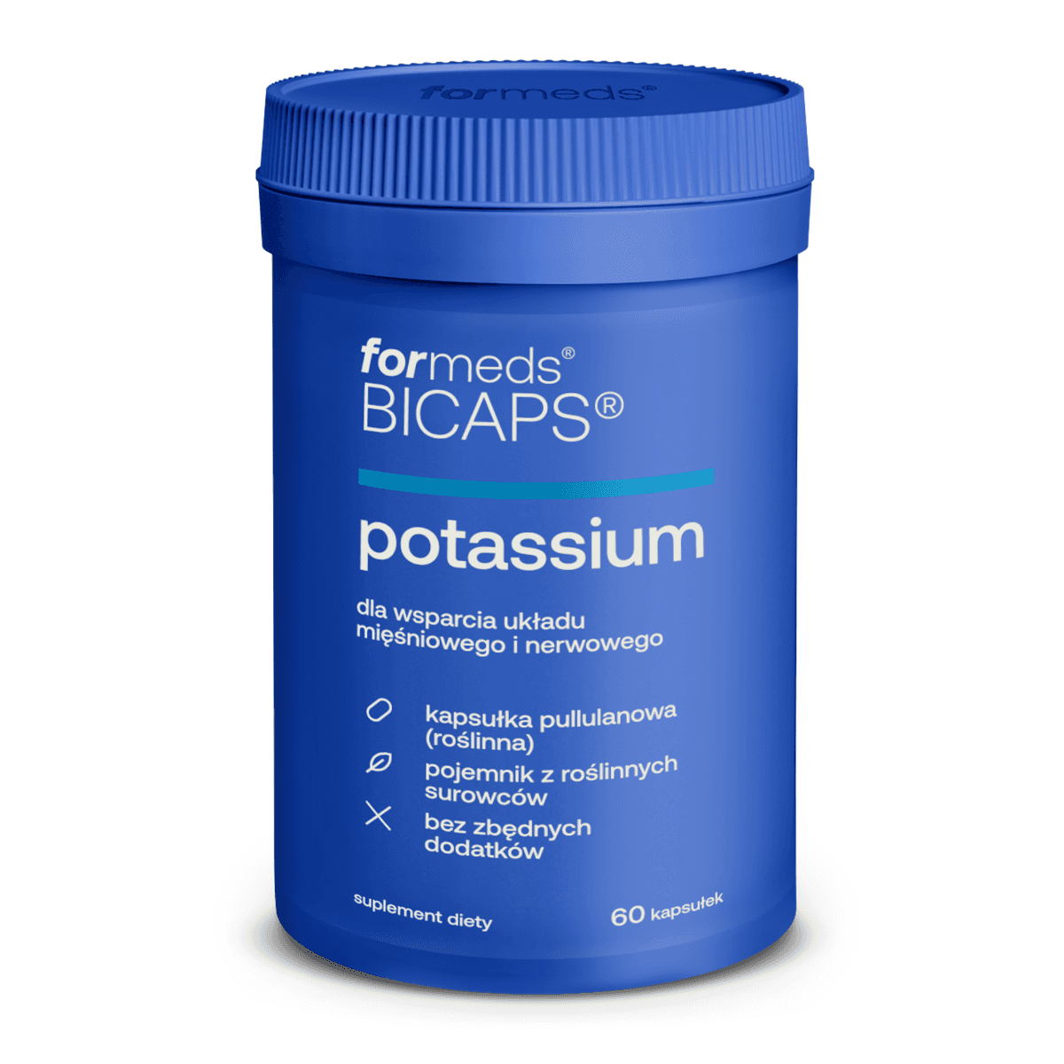 FORMEDS - BICAPS potasio - 60 cápsulas – empaque