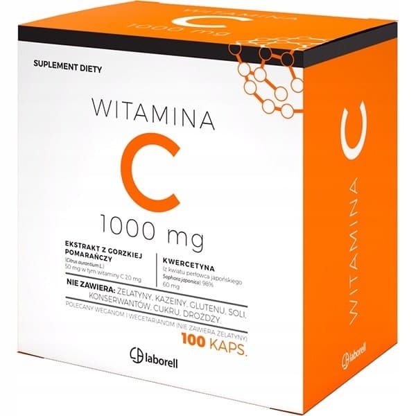 Laborell Vitamina C 1000 mg 100 capsule – Laborell packaging