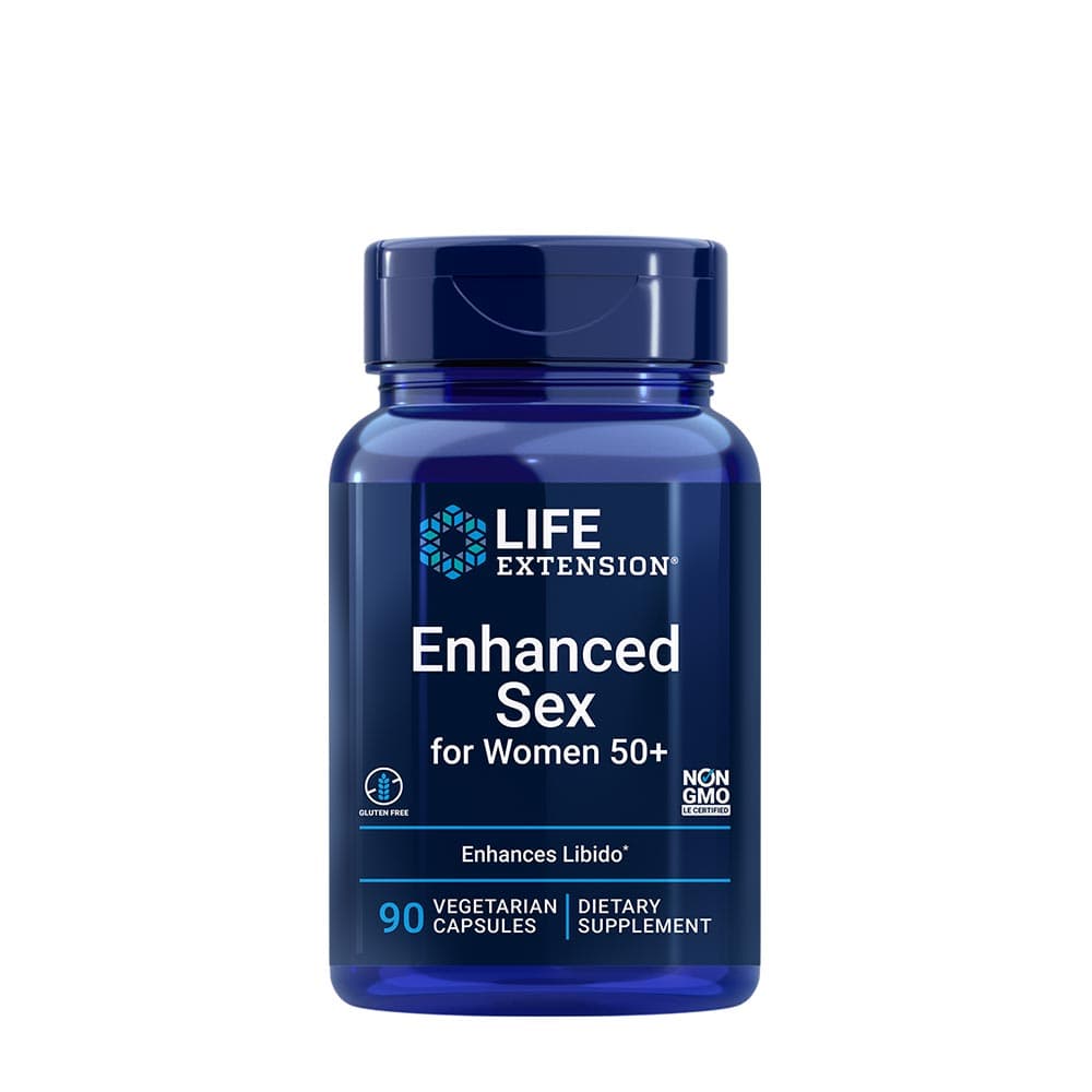Life Extension Enhanced Sex For Women 50+ - 90 Vcaps