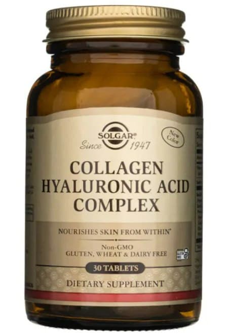 Solgar Collagen Hyaluronic Acid Complex 30 tabletter