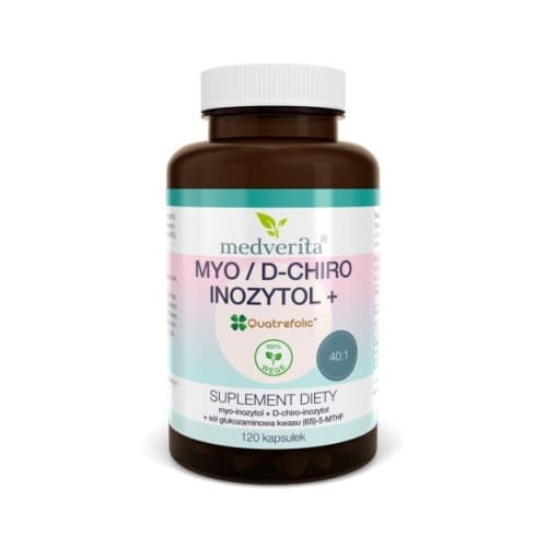 Medverita - Myo/D-Chiro Inositol + - 120 Caps