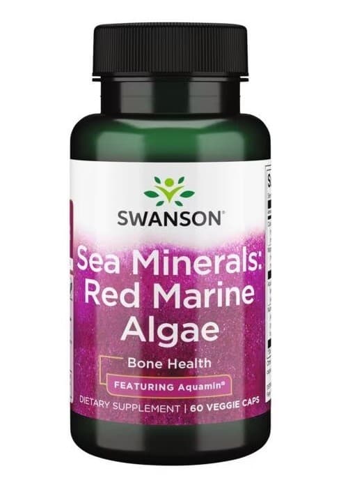 Swanson - Sea Minerals: Red Marine Algae - 60 Vcaps