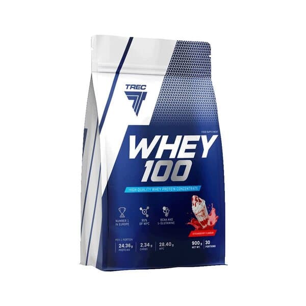 Trec Nutrition Whey 100 – Wei-eiwitpoeder 1000g – Trec verpakking