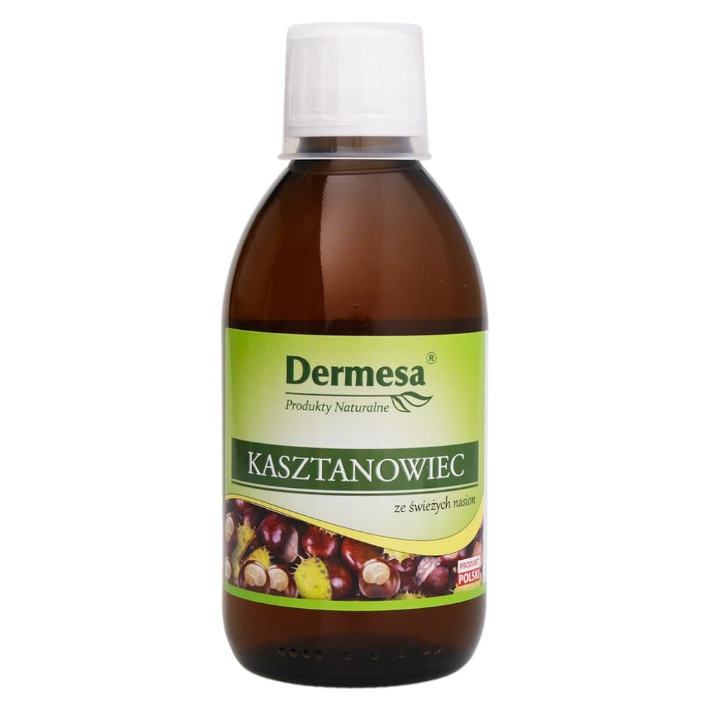 DERMESA Kasztanowiec ze świeżych nasion 250ml – Dermesa opakowanie