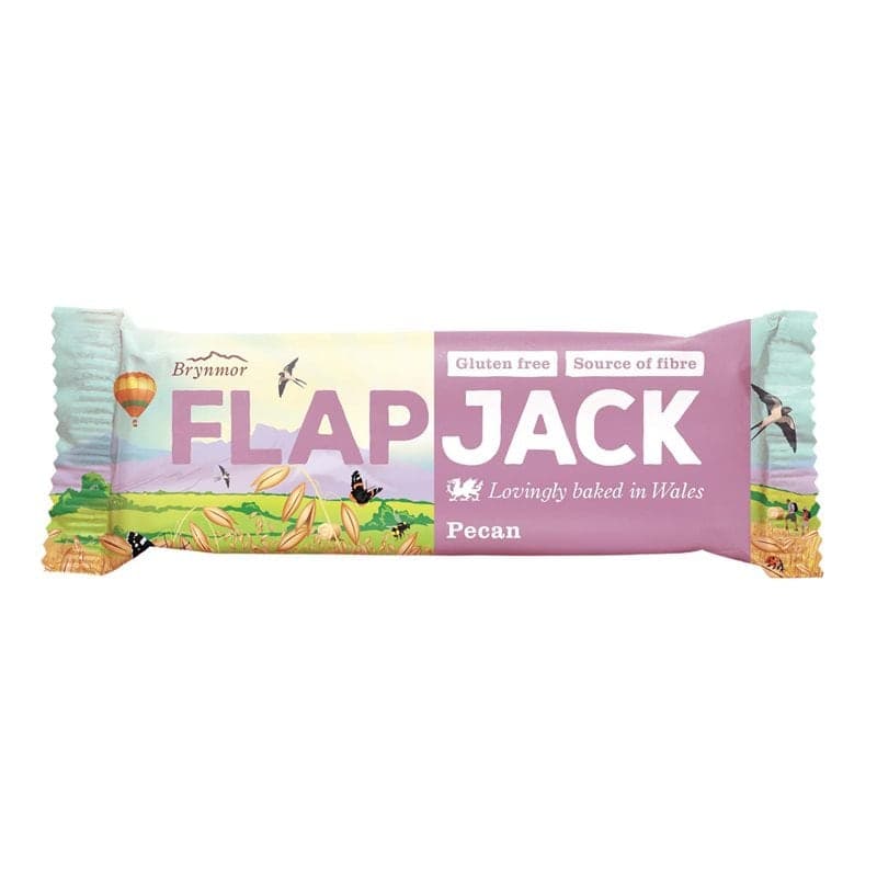 Flapjack Pecan 80g – Brynmor verpakking